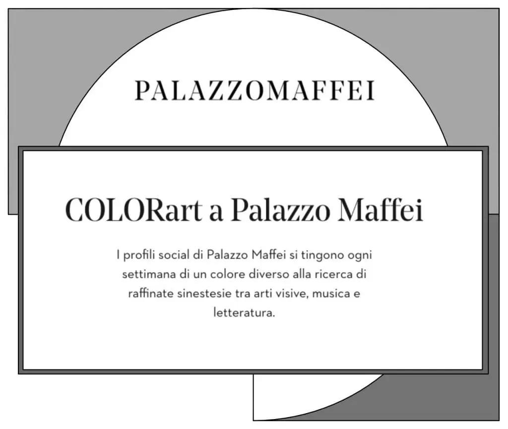 ColorArt a Palazzo Maffei