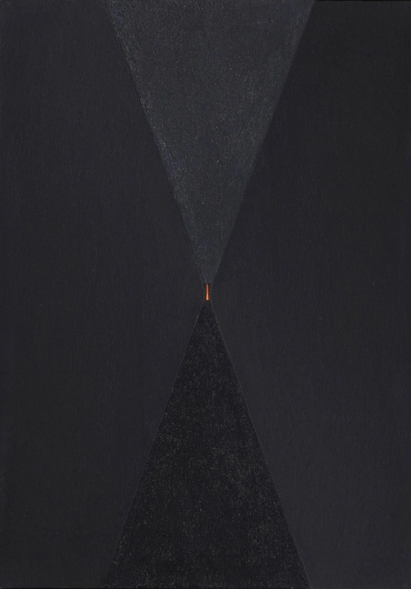 Elio Marchegiani - Clessidra con punto luce,1991