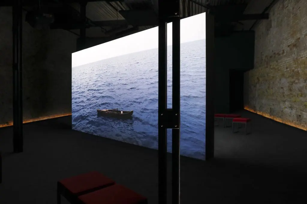 Nujoom Alghanem, Passage (installation view), 2019. Courtesy National Pavilion UAE – La Biennale di Venezia. Photo credit: Barbara Zanon.