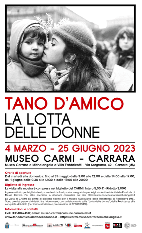 Mostra Tano D'Amico Carrara