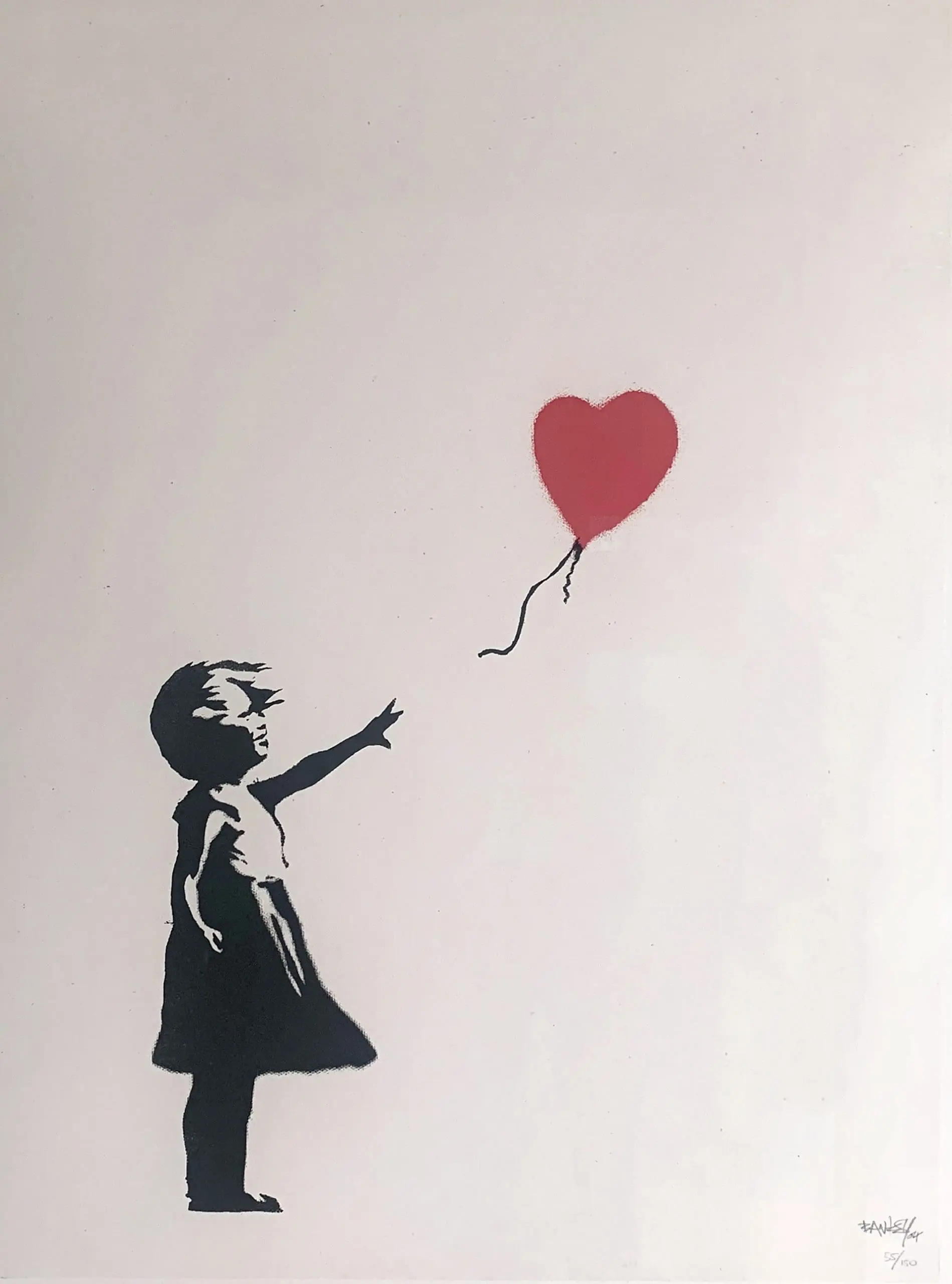 BANKSY A VIESTE - Museo Civico Archeologico Michele Petrone - 13 maggio 17 settembre 2023 - MetaMorfosi Eventi - Girl with Balloon - Bomb Love