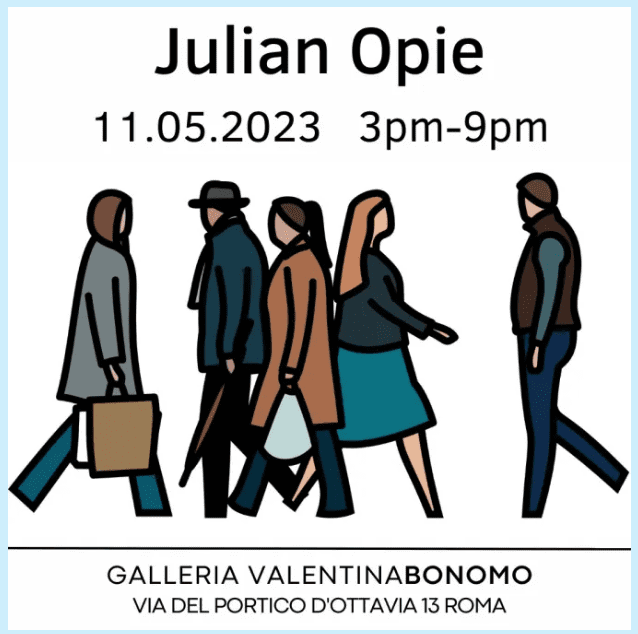 Mostra Julian Opie Roma