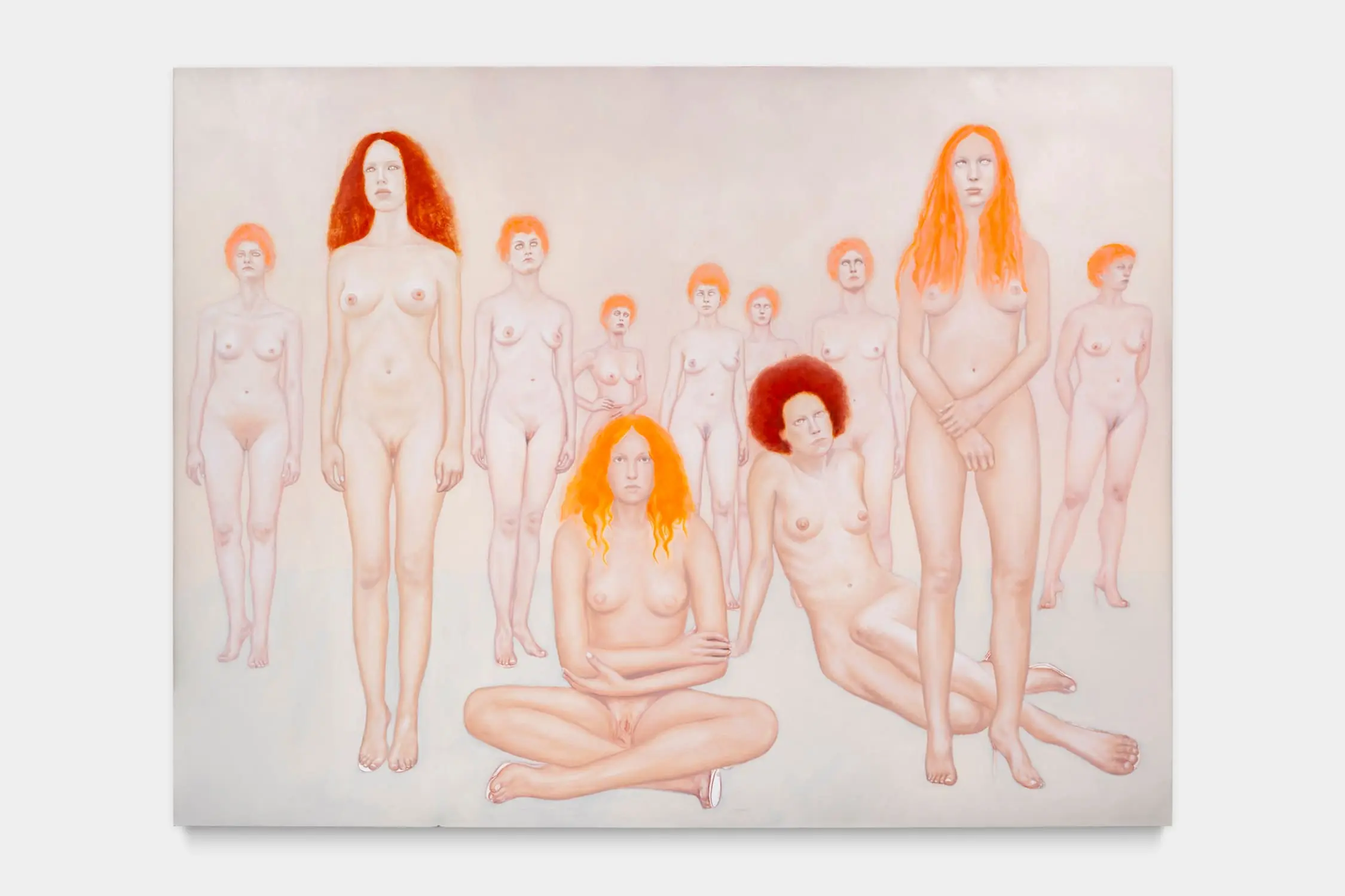 Jeffrey Deitch Gallery Vanessa Beecroft Rules of Non-Engagement: pittura, performance e scultura. 08/09-21/10 2023. Rules of Non-Engagement