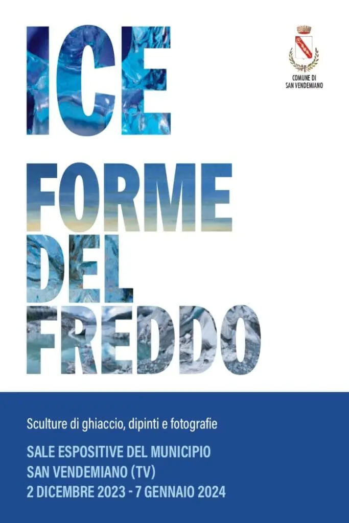 Scopri ICE. Forme del freddo, un'esposizione di ghiaccio attraverso scultura, pittura e fotografia a San Vendemiano