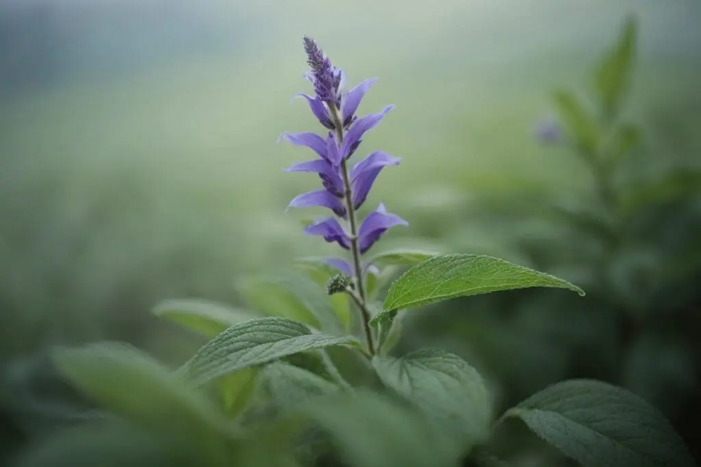 Scopri come proteggere la salvia in inverno con tecniche efficaci. Preparazione del terreno, irrigazione, pacciamatura e potatura