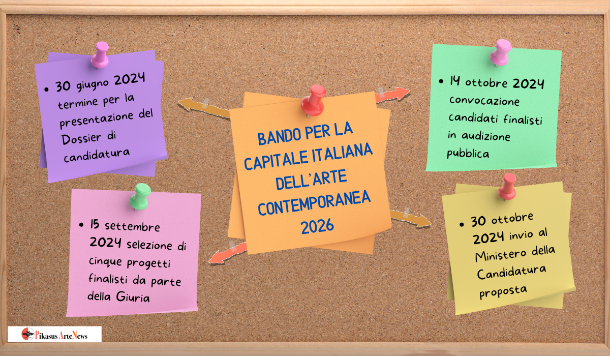 Capitale italiana dell’Arte Contemporanea, un nuovo riconoscimento per promuovere la creatività, l'innovazione e la coesione sociale