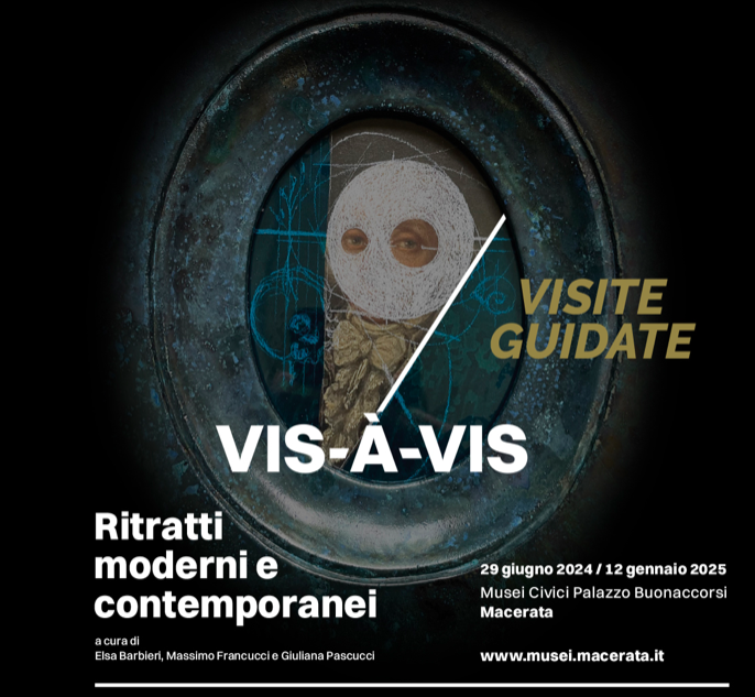 Museo Civico Palazzo Bonaccorsi di Macerata ospita la mostra VIS-A-VIS. Ritratti moderni e contemporanei, fino al 12 gennaio 2025