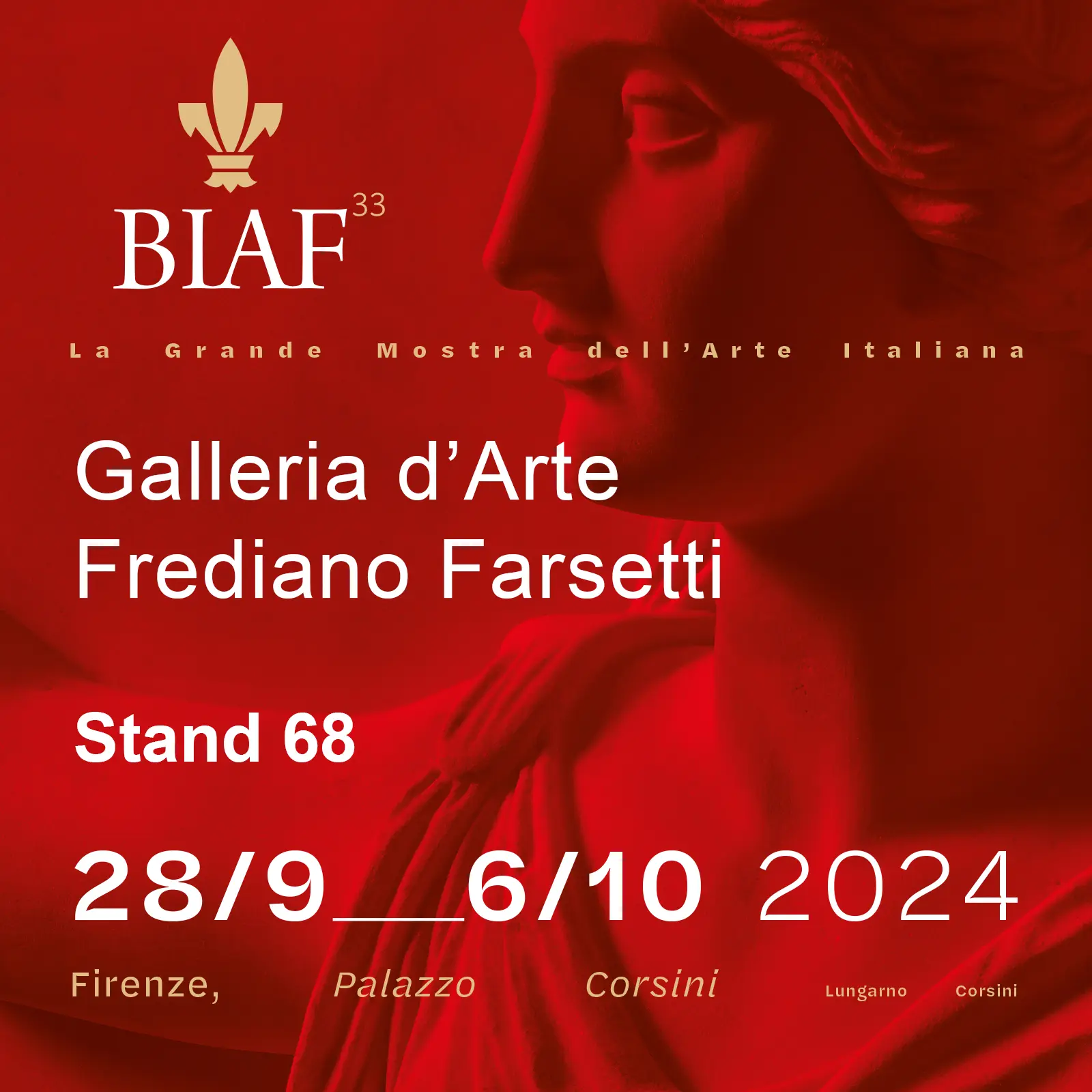 33esima Biennale Internazionale dell’Antiquariato di Firenze al Palazzo Corsini, dal 28 settembre al 6 ottobre 2024