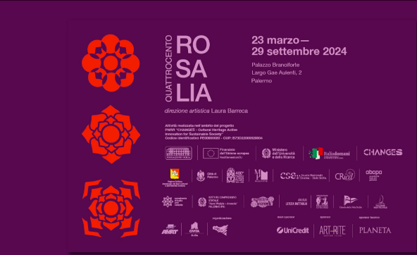 Palazzo Branciforte di Palermo ospita la mostra ROSALIA 400, aperta al pubblico dal 23 marzo al 29 settembre