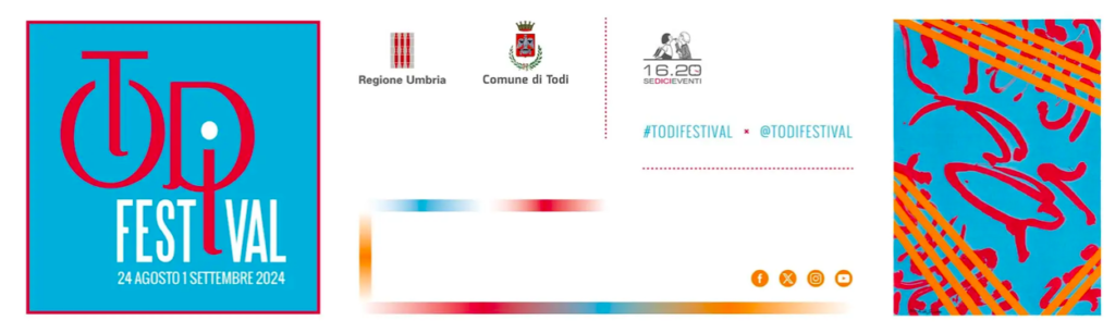 La città di Todi ospiterà la 38ma edizione del Todi Festival, evento che si terrà dal 24 agosto al 1 settembre