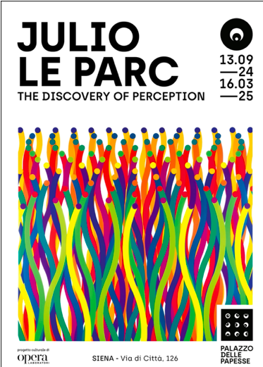 Palazzo delle Papesse di Siena ospita la mostra JULIO LE PARC. La scoperta della percezione. Opere dal 1958 al presente