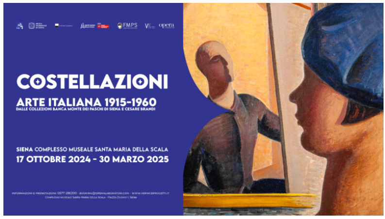 Santa Maria della Scala di Siena ospita la mostra COSTELLAZIONI. Arte italiana 1915 – 1960, fino al 30 marzo 2025