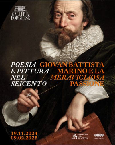 Galleria Borghese di Roma ospita la mostra Poesia e pittura nel Seicento. Giovan Battista Marino e la meravigliosa passione 