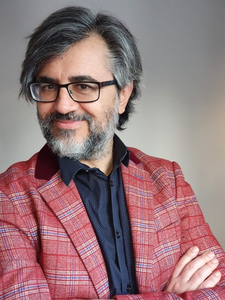 Foto di Alessandro Melis. Curatore del Padiglione Italia 2021.