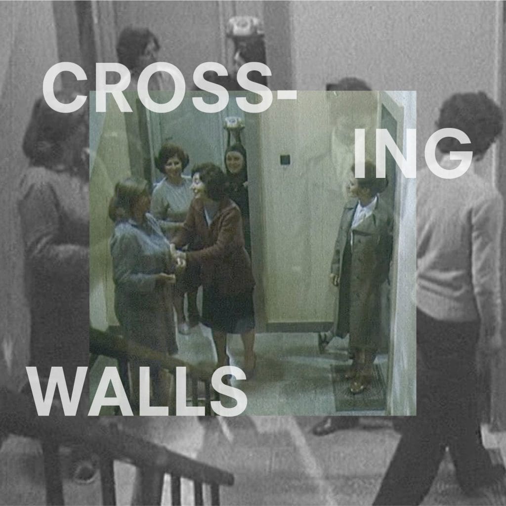 Crossing walls. Scenes from the movie “Në shtëpinë tonë”, edited by the team. Courtesy and © curatorial team of In our home - Albanian Pavilion 2021