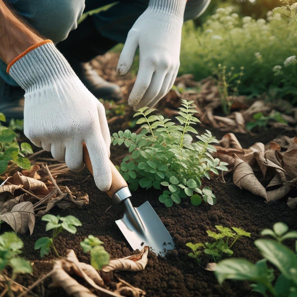 Eliminare le erbe infestanti dall'orto e giardino