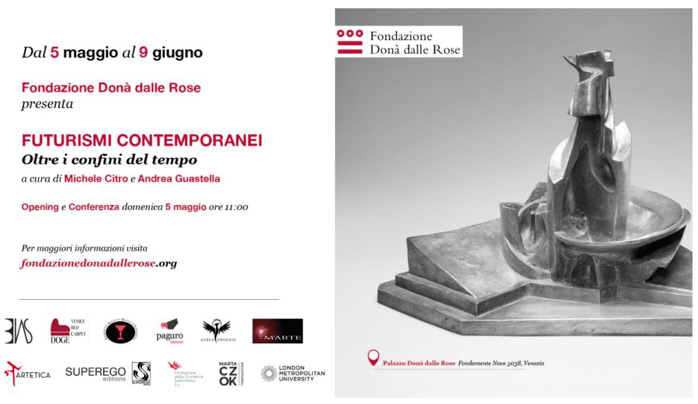 Palazzo Donà delle Rose di Venezia ospita la mostra Futurismi Contemporanei. Oltre i confini del tempo, fino al 9 giugno