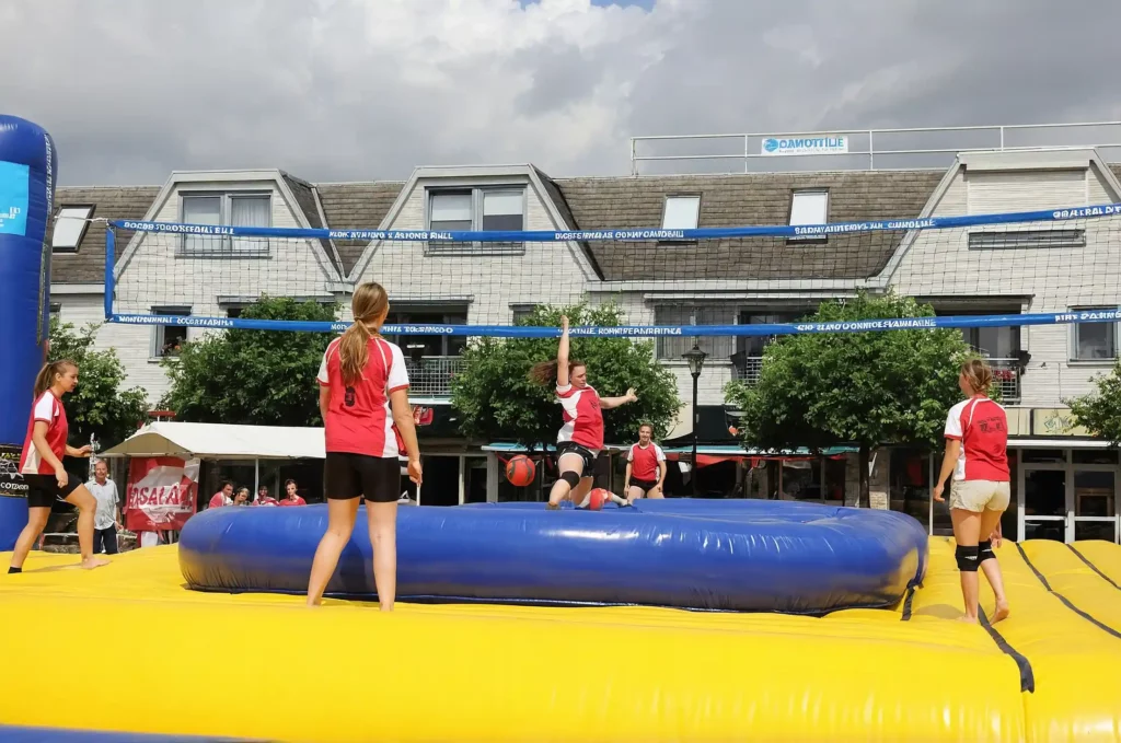 Bossaball: scopri il nuovo sport sul campo gonfiabile che combina pallavolo, calcio e ginnastica. Il nuovo sport che fa per te