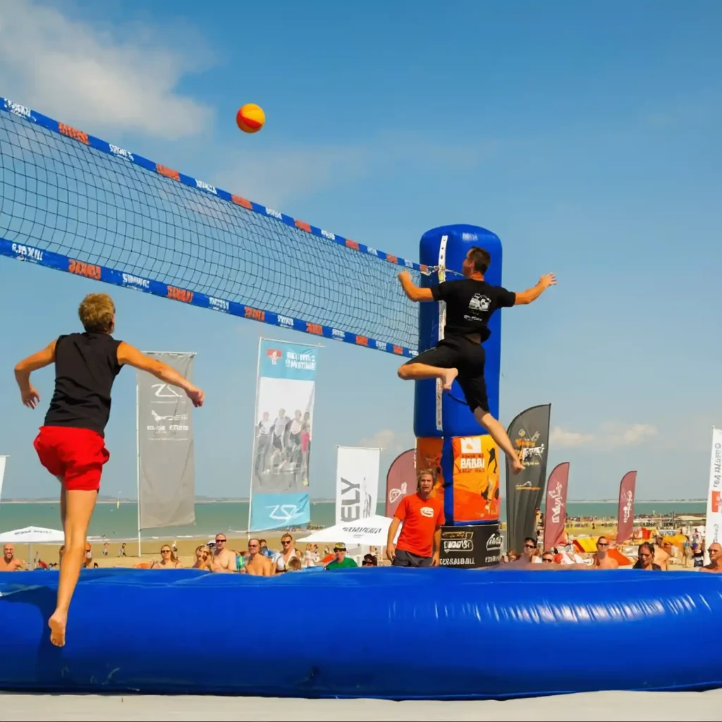 Bossaball: scopri il nuovo sport sul campo gonfiabile che combina pallavolo, calcio e ginnastica. Il nuovo sport che fa per te