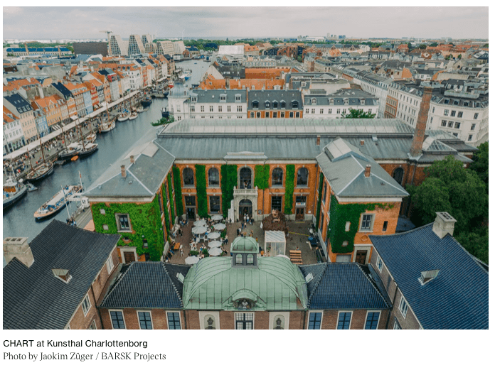 Kunstthal Charlottenborg di Copenaghen ospiterà la nuova edizione di Chart Art Fair, dal 29 agosto al 1 settembre