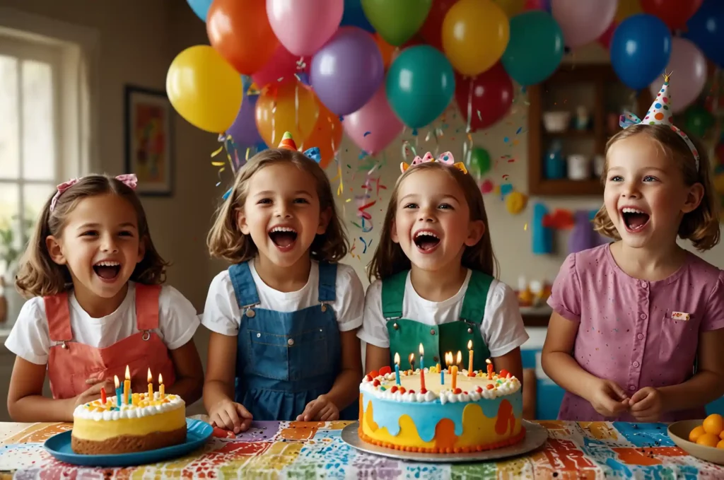 Compleanno bambini in casa: guida per una festa perfetta. Un pomeriggio con giochi, decorazioni e idee creative. Divertimento assicurato