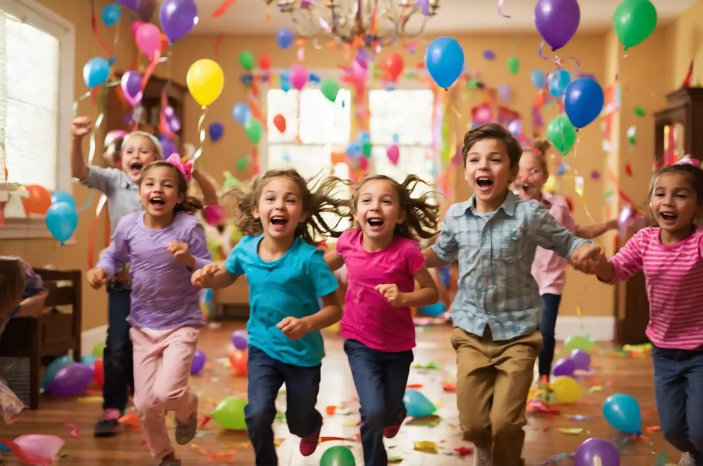 Compleanno bambini in casa: guida per una festa perfetta. Un pomeriggio con giochi, decorazioni e idee creative. Divertimento assicurato