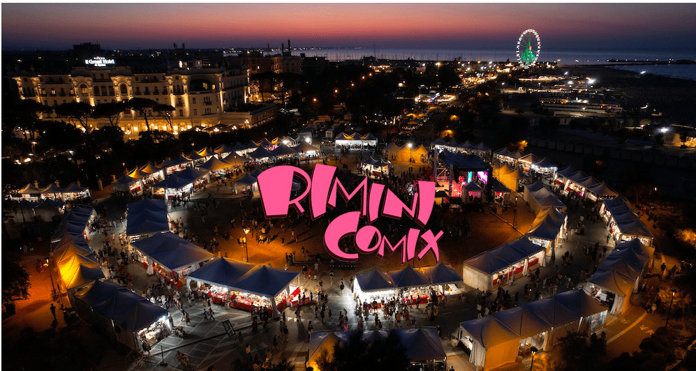 Il Parco Federico Fellini di Rimini ospiterà l'evento RIMINI COMIX 2024, che si svolgerà dal 18 al 31 luglio