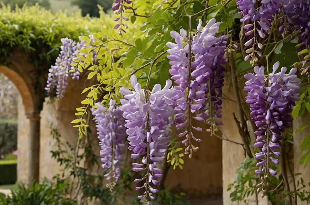 Coltivare il glicine in giardino o in vaso. Guida completa. Scopri come piantare e curare questa pianta per una fioritura spettacolare.