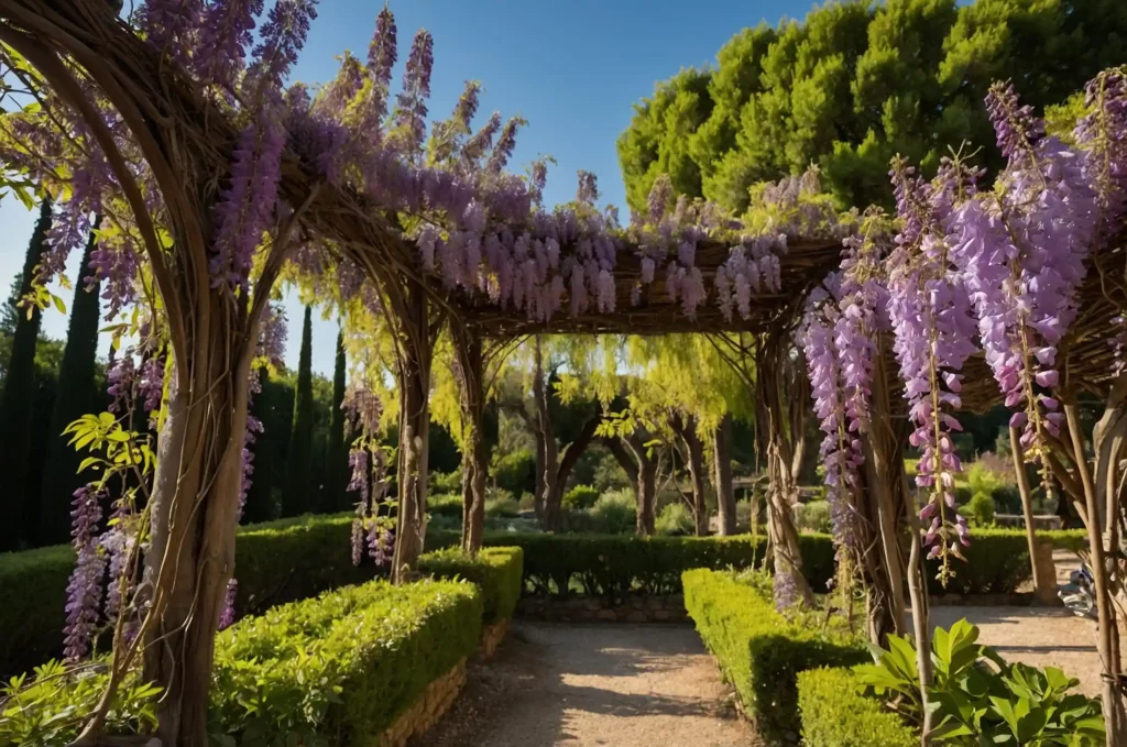 Coltivare il glicine in giardino o in vaso. Guida completa. Scopri come piantare e curare questa pianta per una fioritura spettacolare.