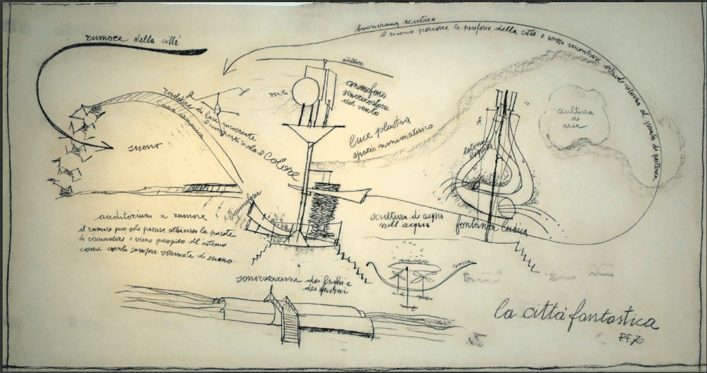 Atipografia di Arzignano in Vicenza ospita la mostra PIERO FOGLIATI. La città fantastica, fino al 14 settembre