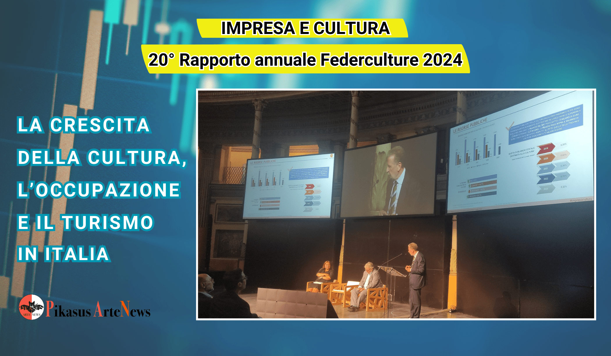 Rapporto annuale Federculture 2024: crescita della cultura, occupazione e turismo in Italia. Dati e analisi essenziali