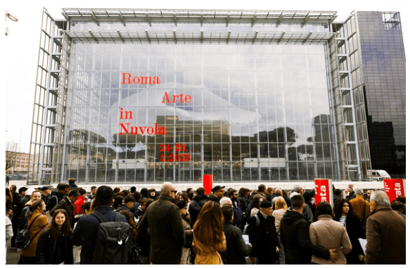 Nuvola di Massimiliano Fuksas in Roma ospita ROMA ARTE IN NUVOLA 2024. Fiera Internazionale di Arte Moderna e Contemporanea - 4^ edizione