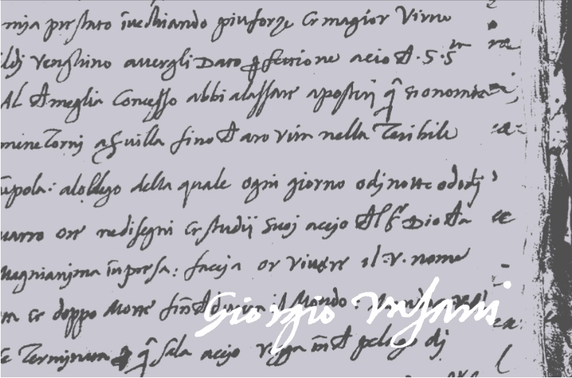 L' Archivio di Stato di Arezzo ospita la mostra Costruire un’immagine di sé: Giorgio Vasari attraverso le sue carte