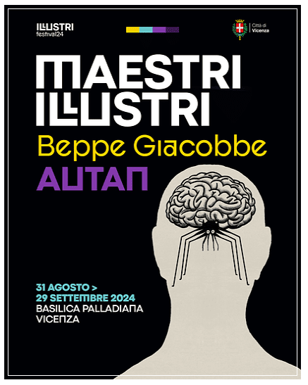 La Basilica Palladiana di Vicenza ospita la mostra Maestri Illustri. BEPPE GIACOBBE, aperta fino al 29 settembre