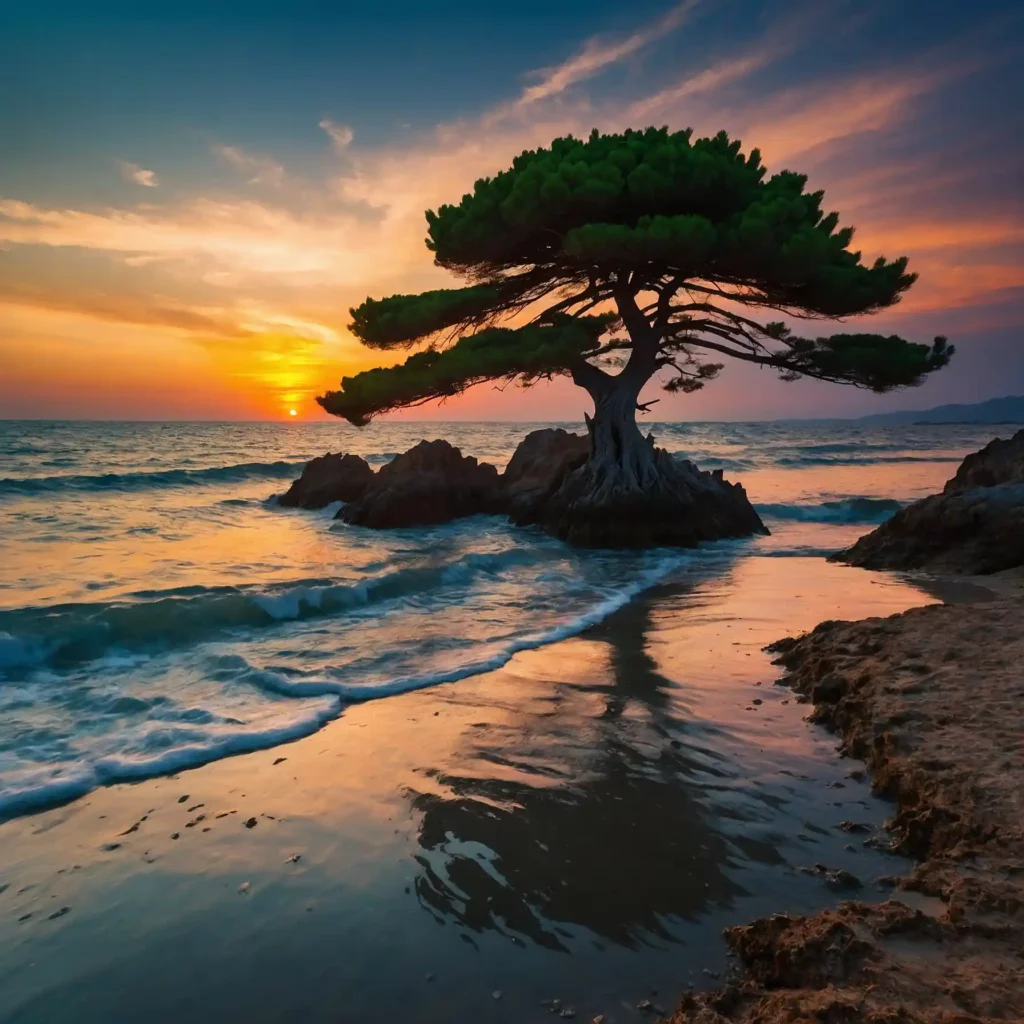 Il pino marittimo: un tocco di Mediterraneo nel tuo giardino. La sua bellezza e la sua resilienza lo rendono una scelta eccellente per qualsiasi giardino