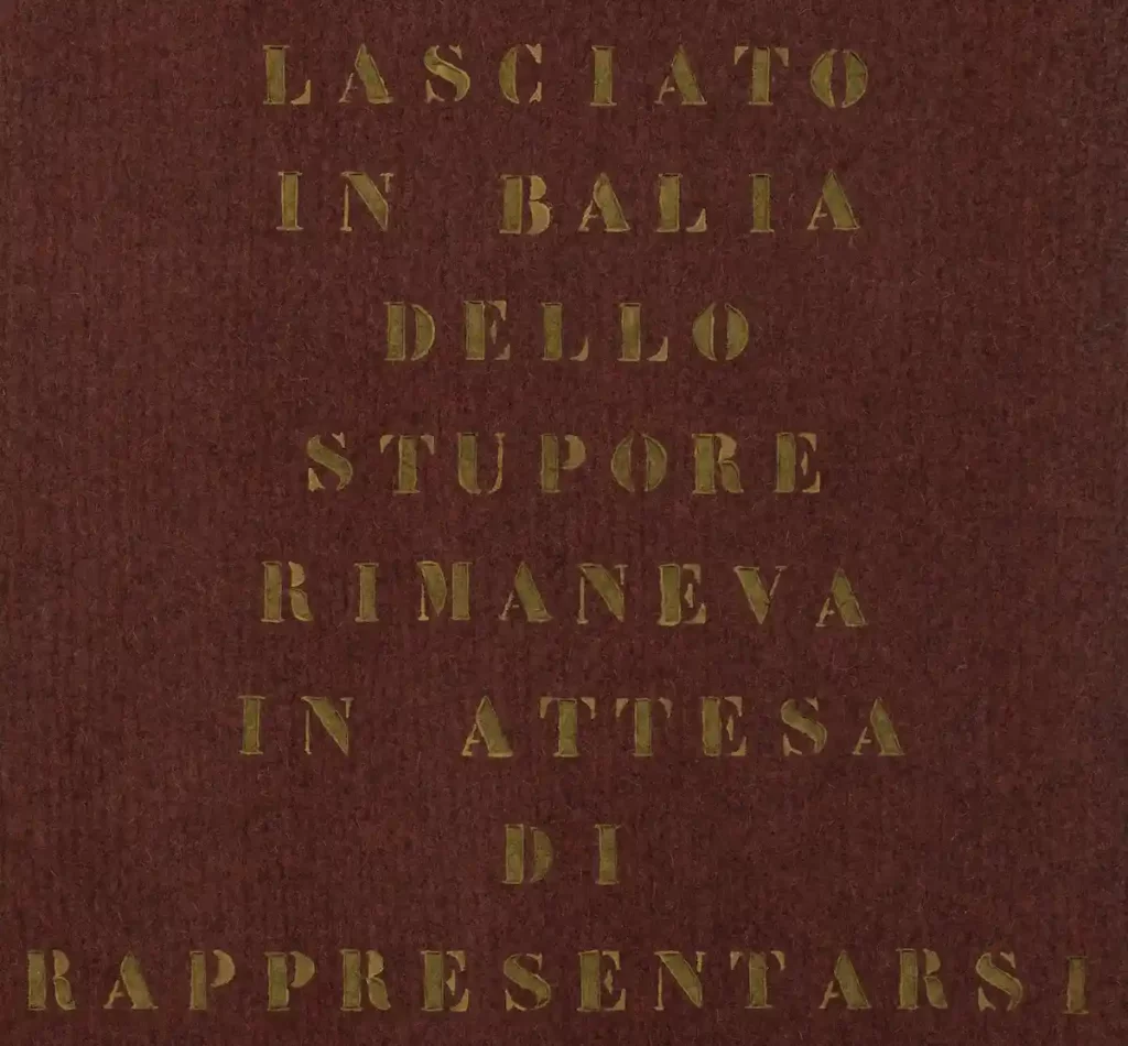 Mostra d'arte ispirata Agnetti dal 4 ottobre alla Galleria Erica Ravenna con opere di artisti contemporanei.